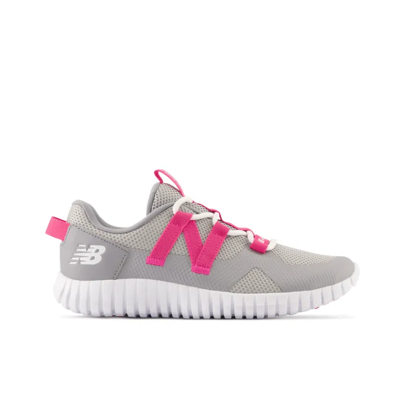 New Balance Youth Girls Playgruv V2 Bungee Running Shoe - GTPGRVAD