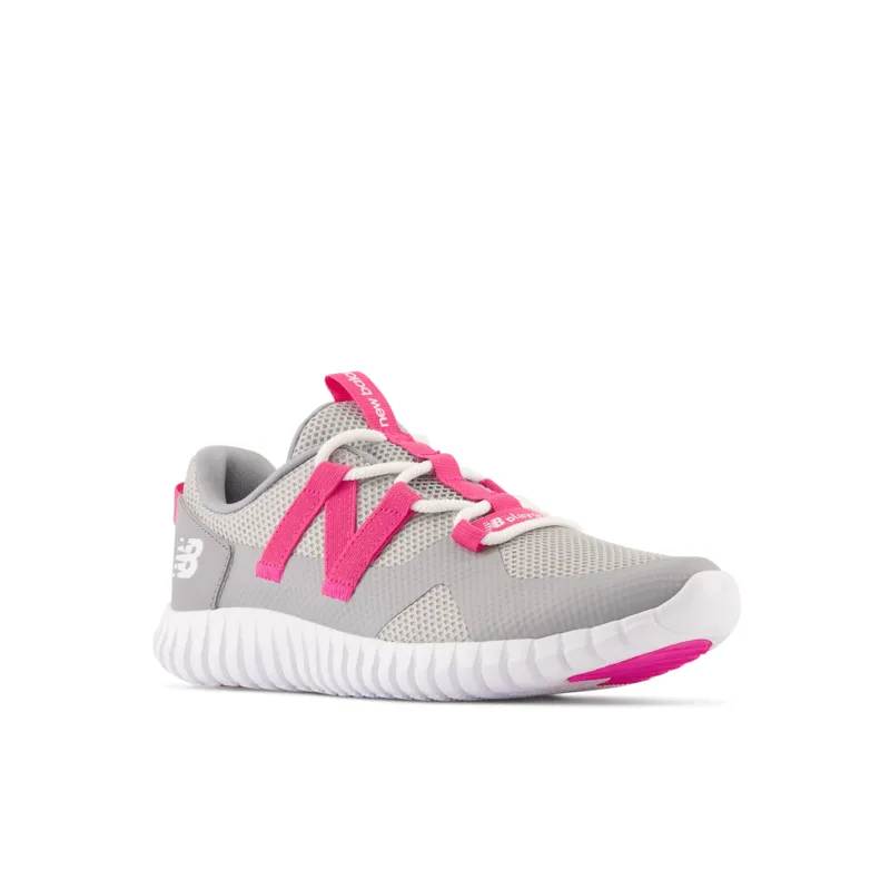 New Balance Youth Girls Playgruv V2 Bungee Running Shoe - GTPGRVAD