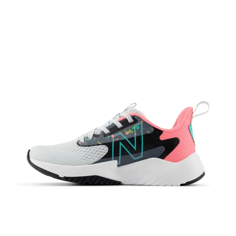 New Balance Youth Girls Rave Run V2 Shoe - PKRAVKP2