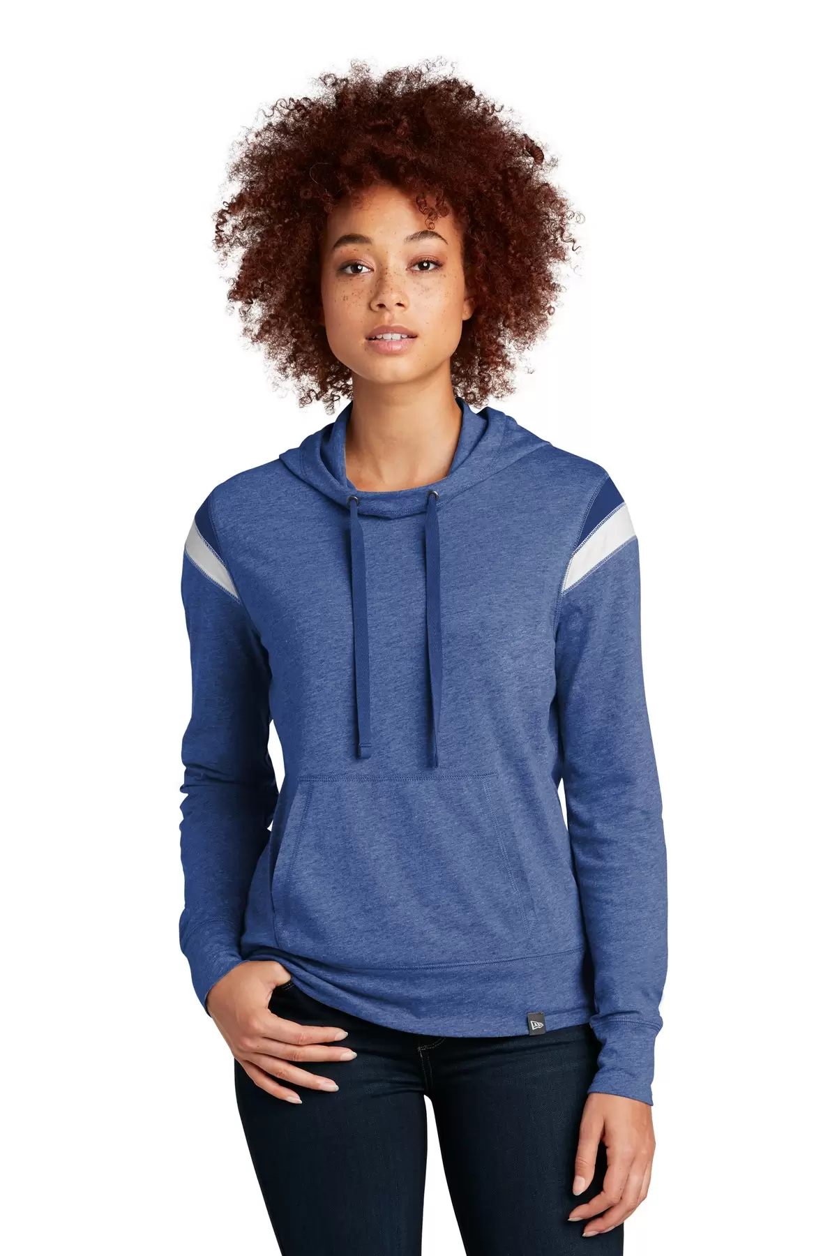 New Era LNEA108     Ladies Heritage Blend Varsity Hoodie SKU: LNEA108