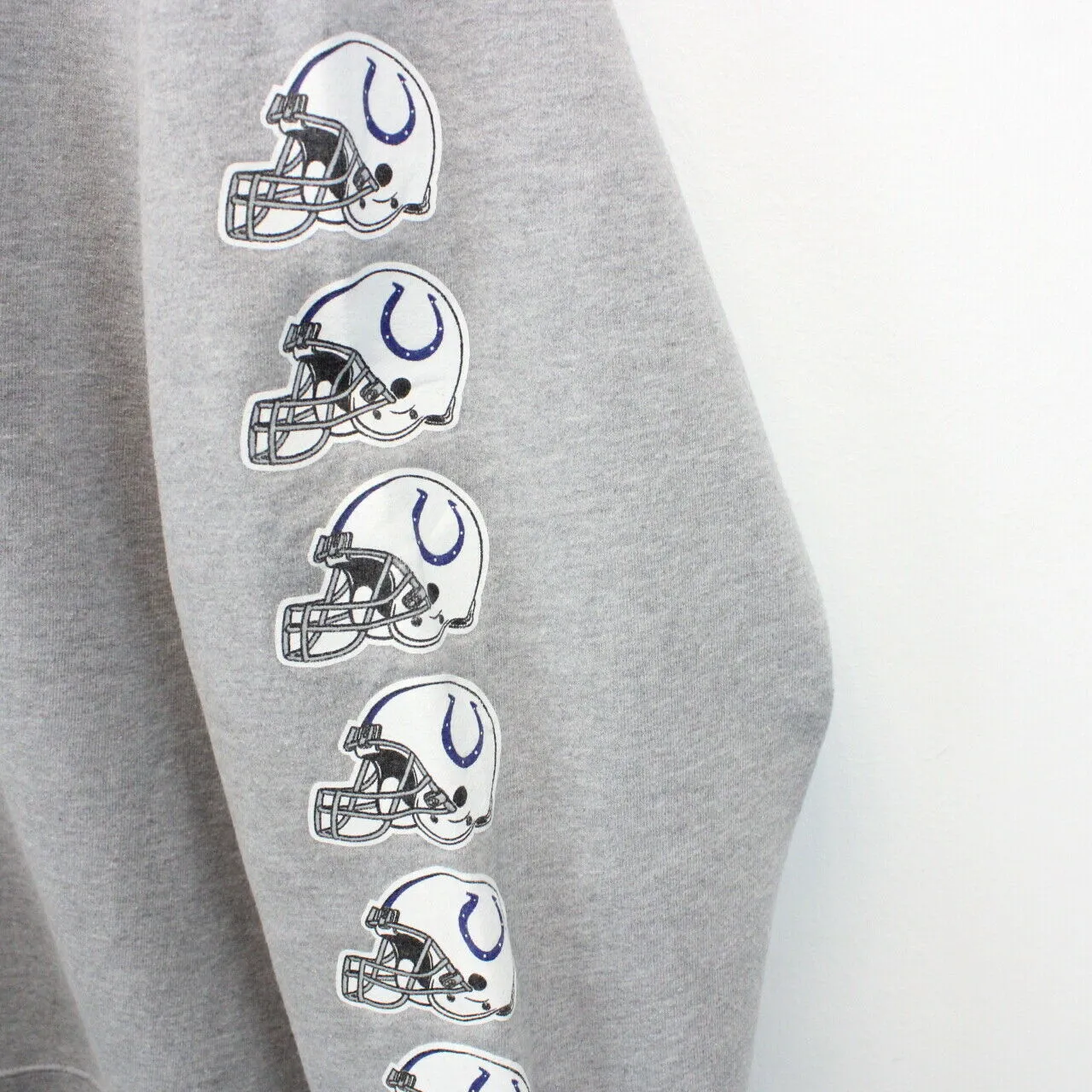 NFL REEBOK 00s Indianapolis COLTS Sweatshirt Grey | Large