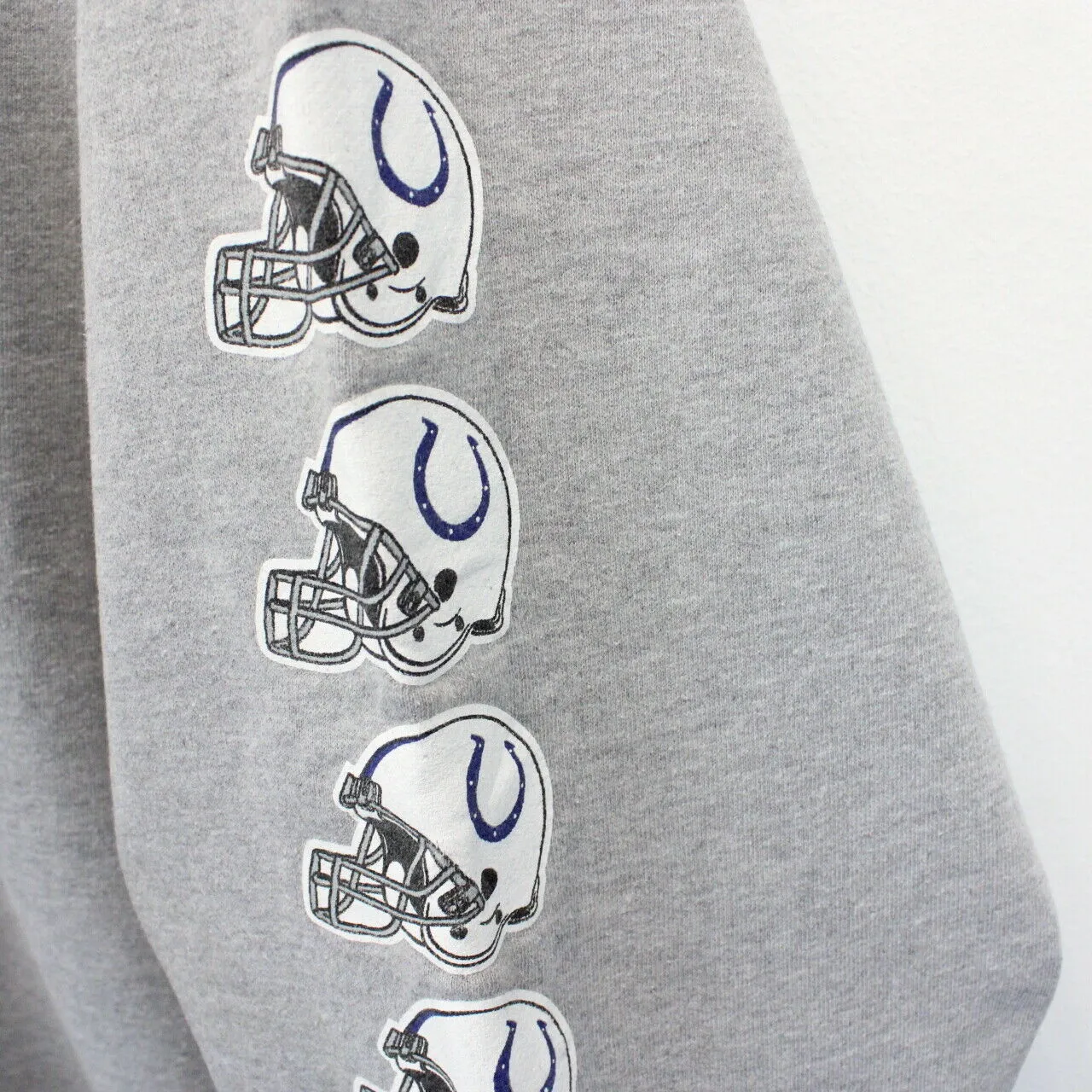 NFL REEBOK 00s Indianapolis COLTS Sweatshirt Grey | Large