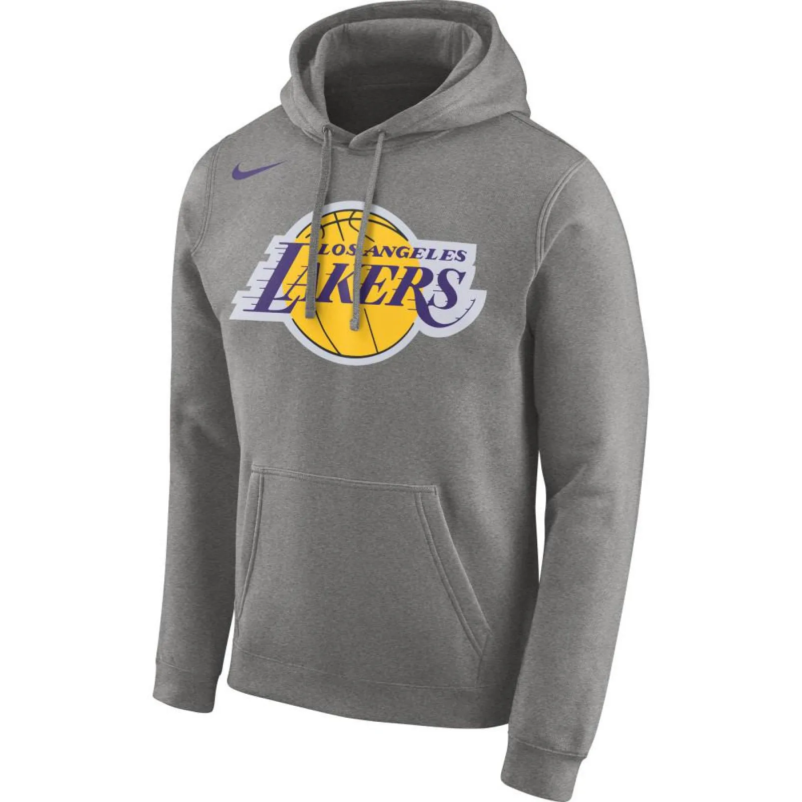 Nike NBA Los Angeles Lakers Logo Hoodie ''Grey''