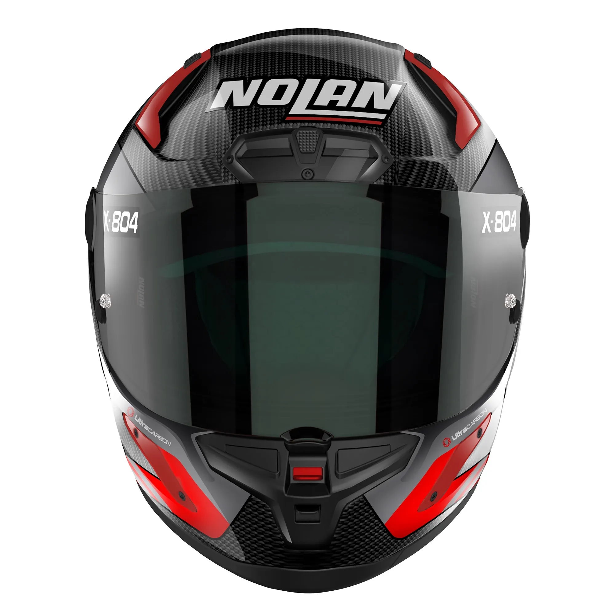 Nolan X-804 RS UC Hot Lap Helmet - Red