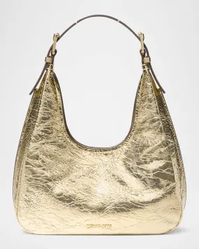 Nolita Small Metallic Leather Shoulder Bag