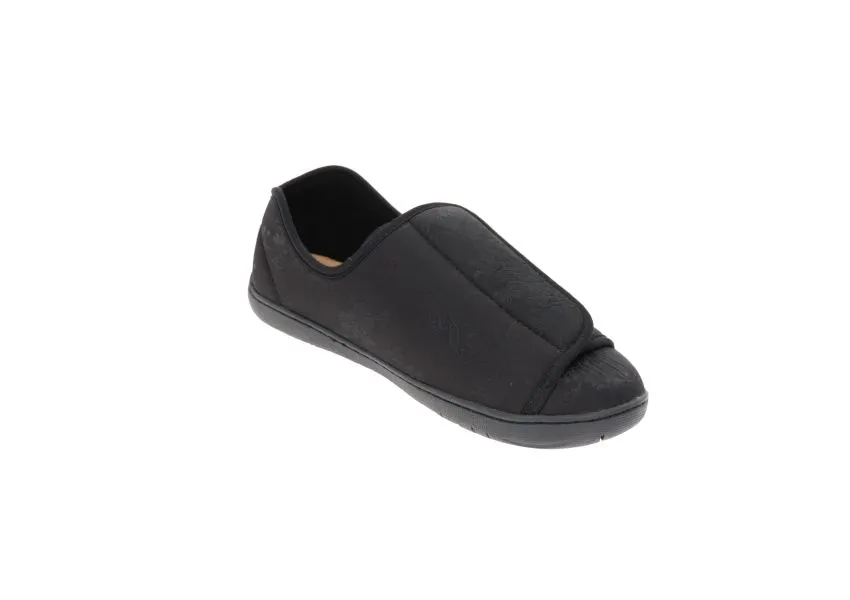 Nurse 2 Black Satin Slipper