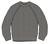 Offshore Recycled Knitted Jumper - Grey Marl