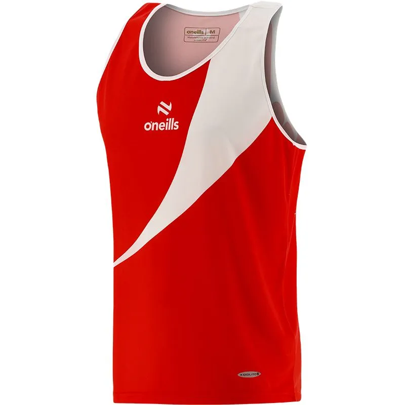 O'Neills Men's Knockout Boxing Vest Red / White