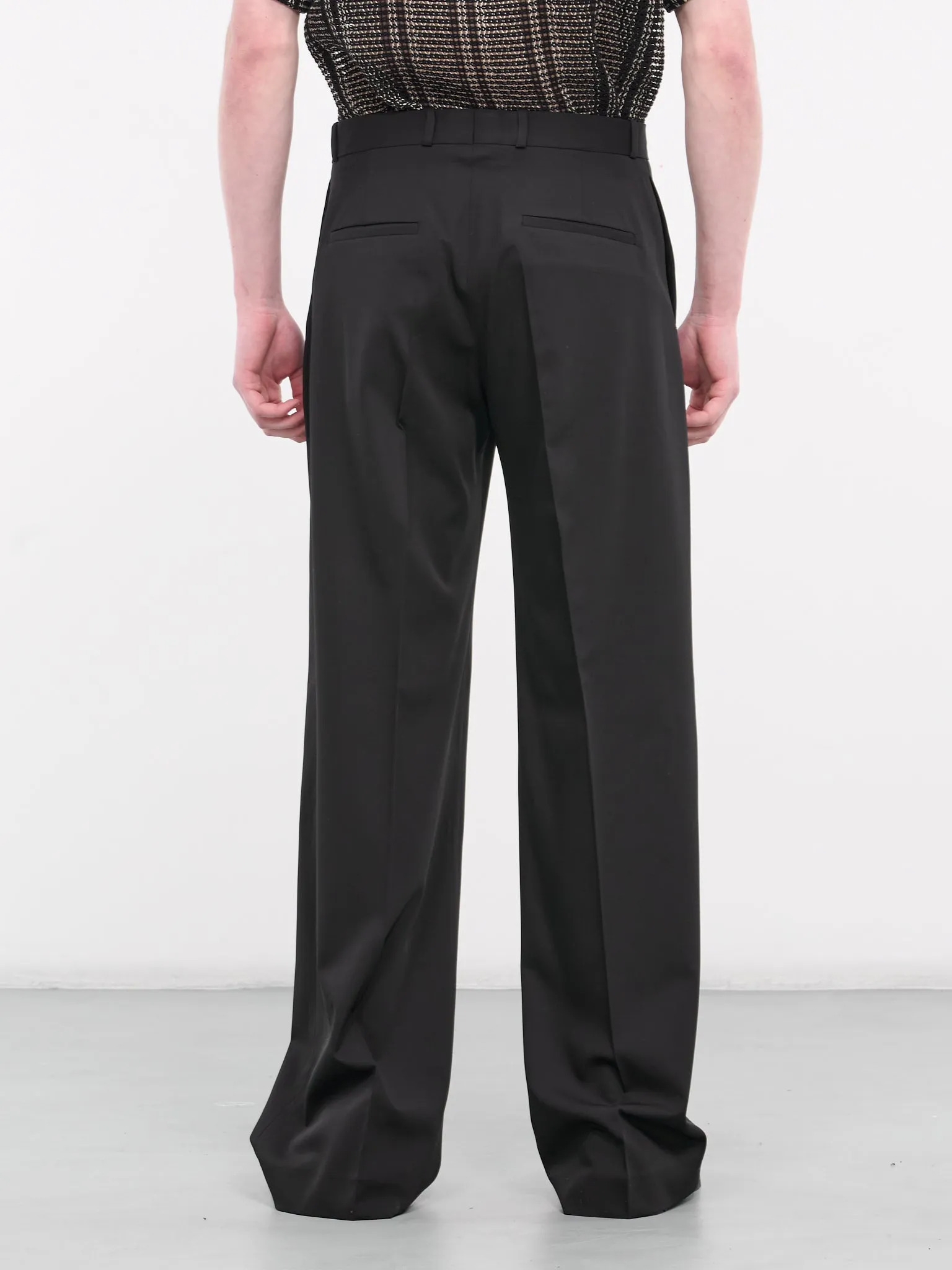 Otto-Wide Leg Trousers (OTTO-M17W464-BLACK)