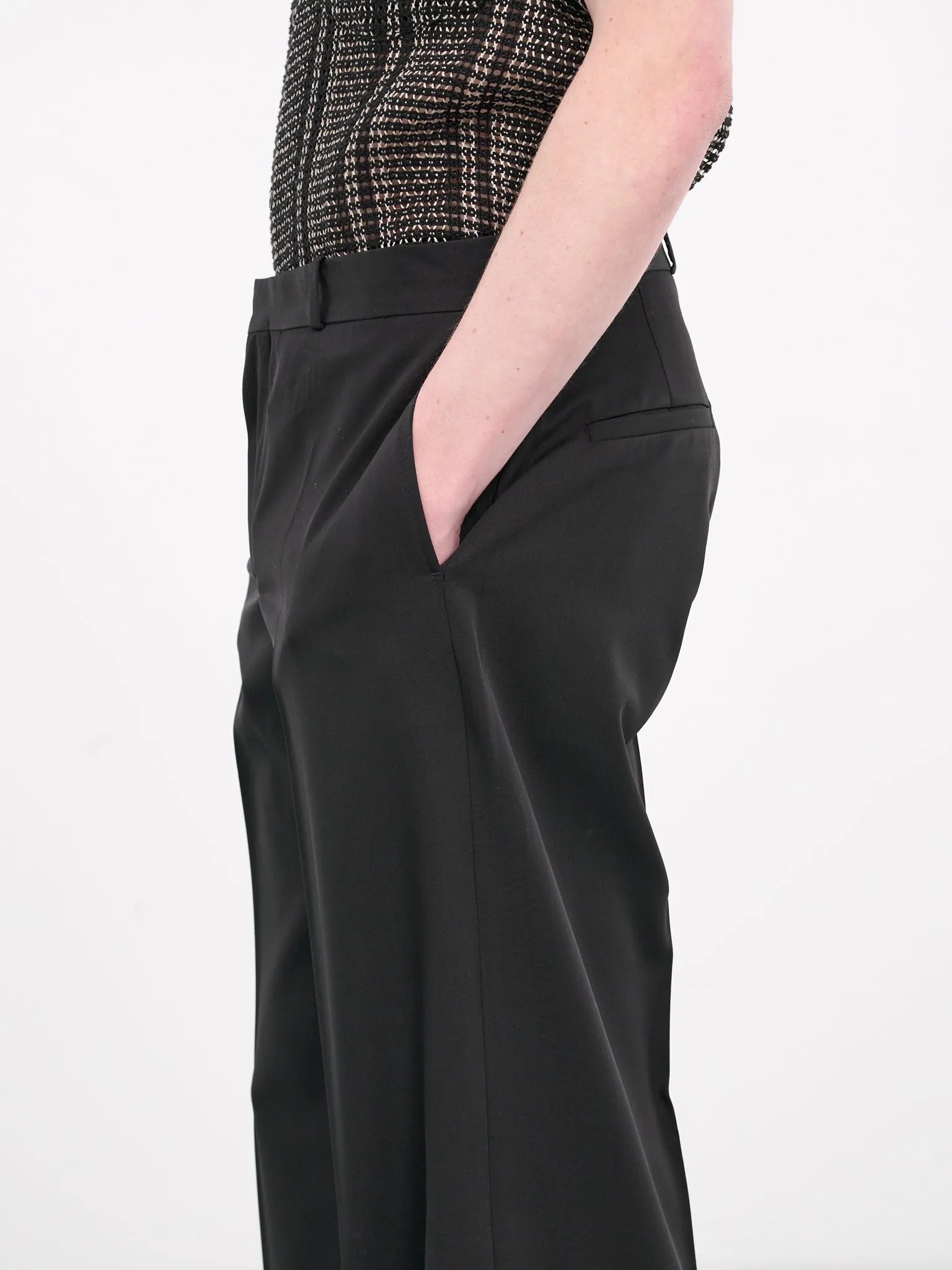 Otto-Wide Leg Trousers (OTTO-M17W464-BLACK)