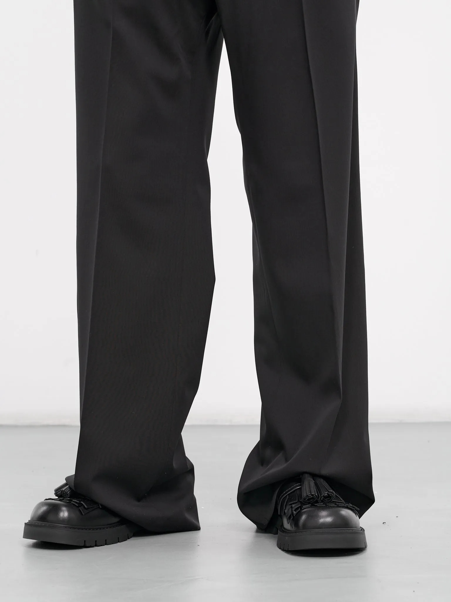 Otto-Wide Leg Trousers (OTTO-M17W464-BLACK)