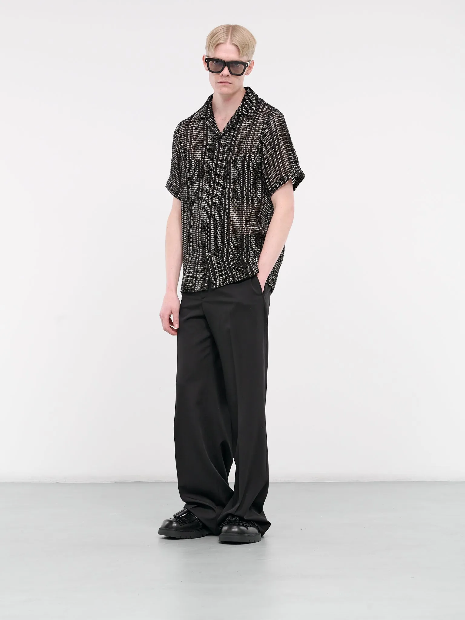 Otto-Wide Leg Trousers (OTTO-M17W464-BLACK)