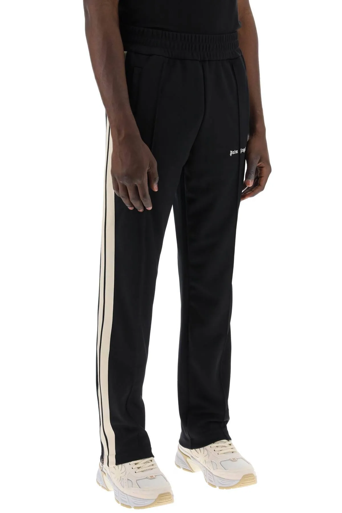 Palm Angels    Palm Angels Contrast Band Joggers With Track In