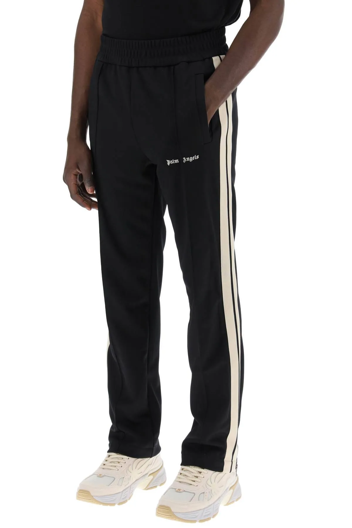 Palm Angels    Palm Angels Contrast Band Joggers With Track In