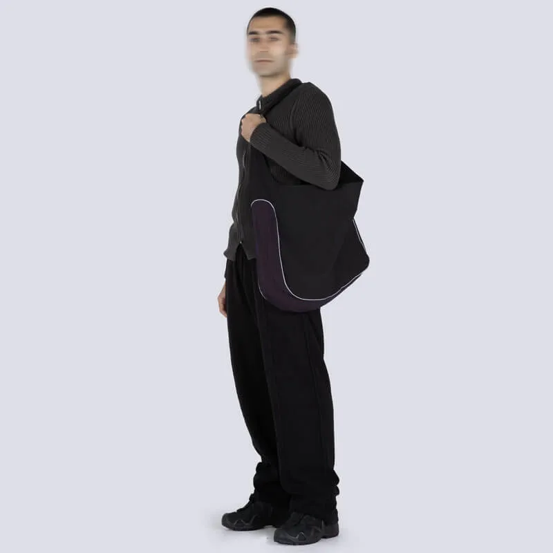 Panel Bag - Black / Silt Purple