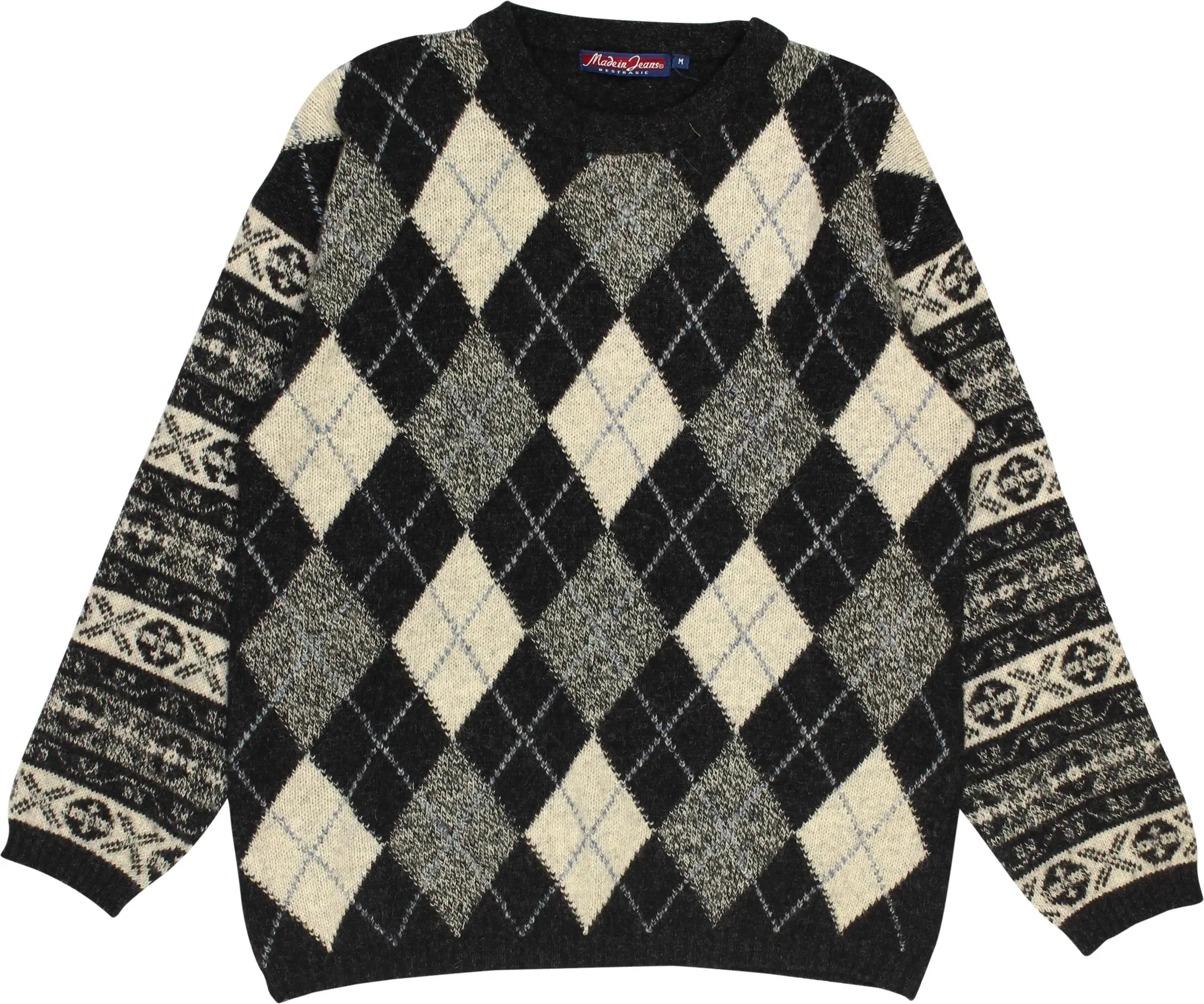 Patterned Knitted Jumper | ThriftTale