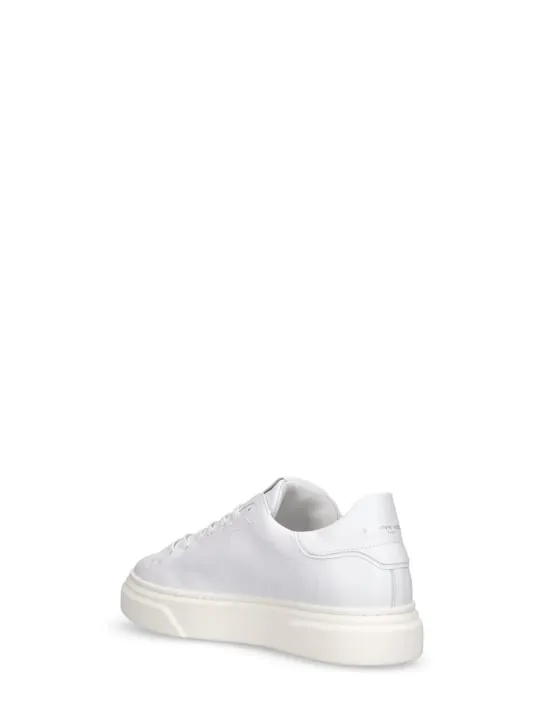 PHILIPPE MODEL   Temple Veau lace-up leather sneakers 