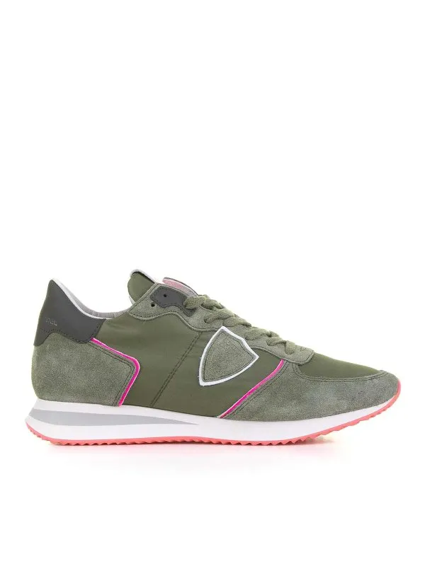 Philippe Model Trpx Women's Low Sneakers Military Green