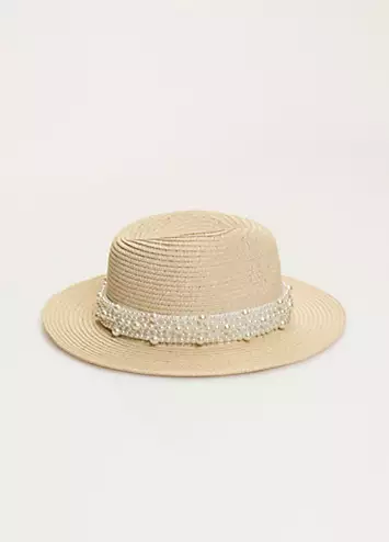 Pia Rossini Verity Natural Hat | Grattan