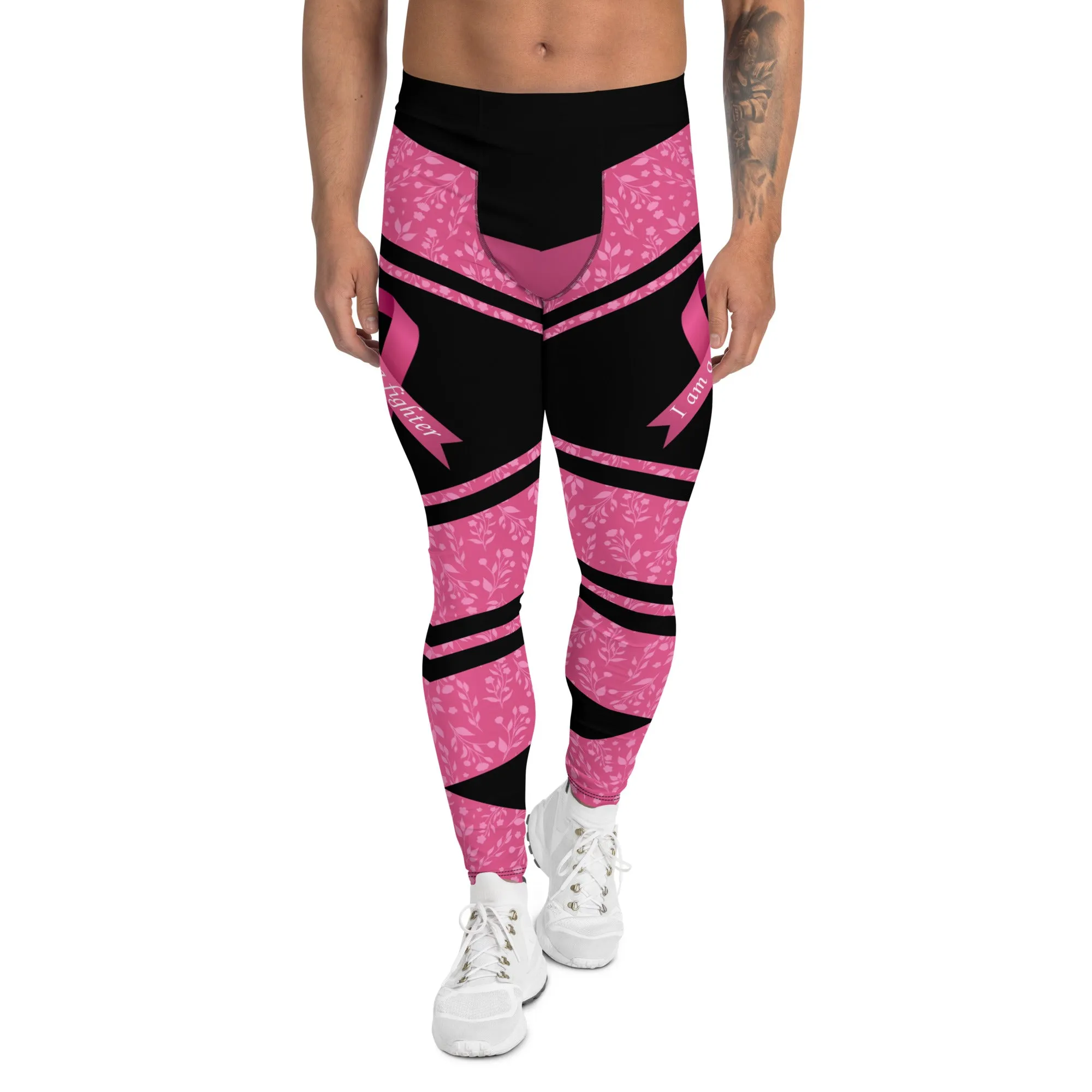 Pink Ribbon Warrior Men's Leggings