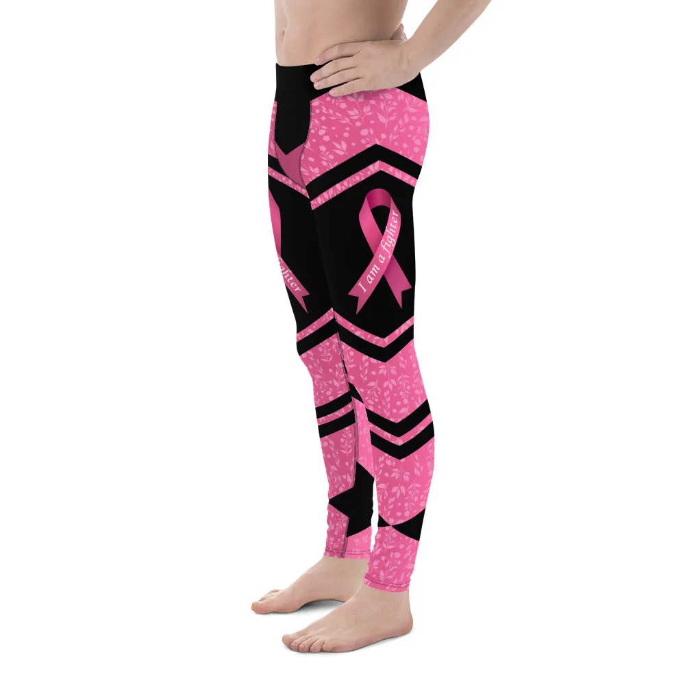 Pink Ribbon Warrior Men's Leggings