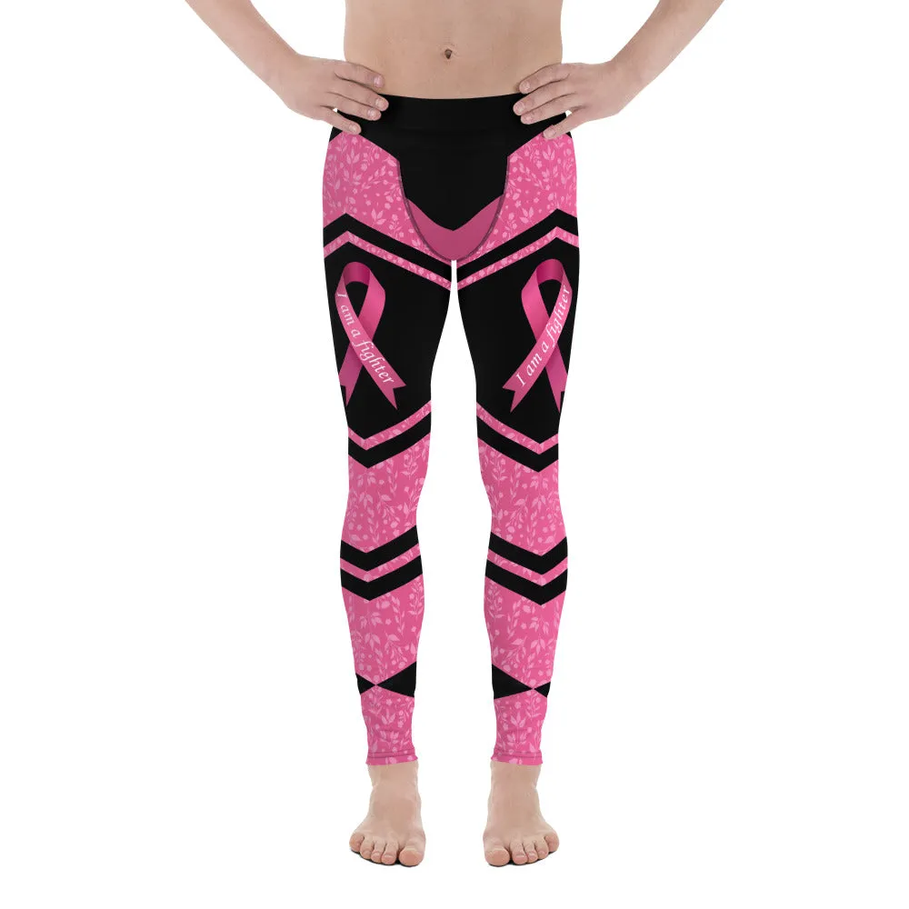 Pink Ribbon Warrior Men's Leggings