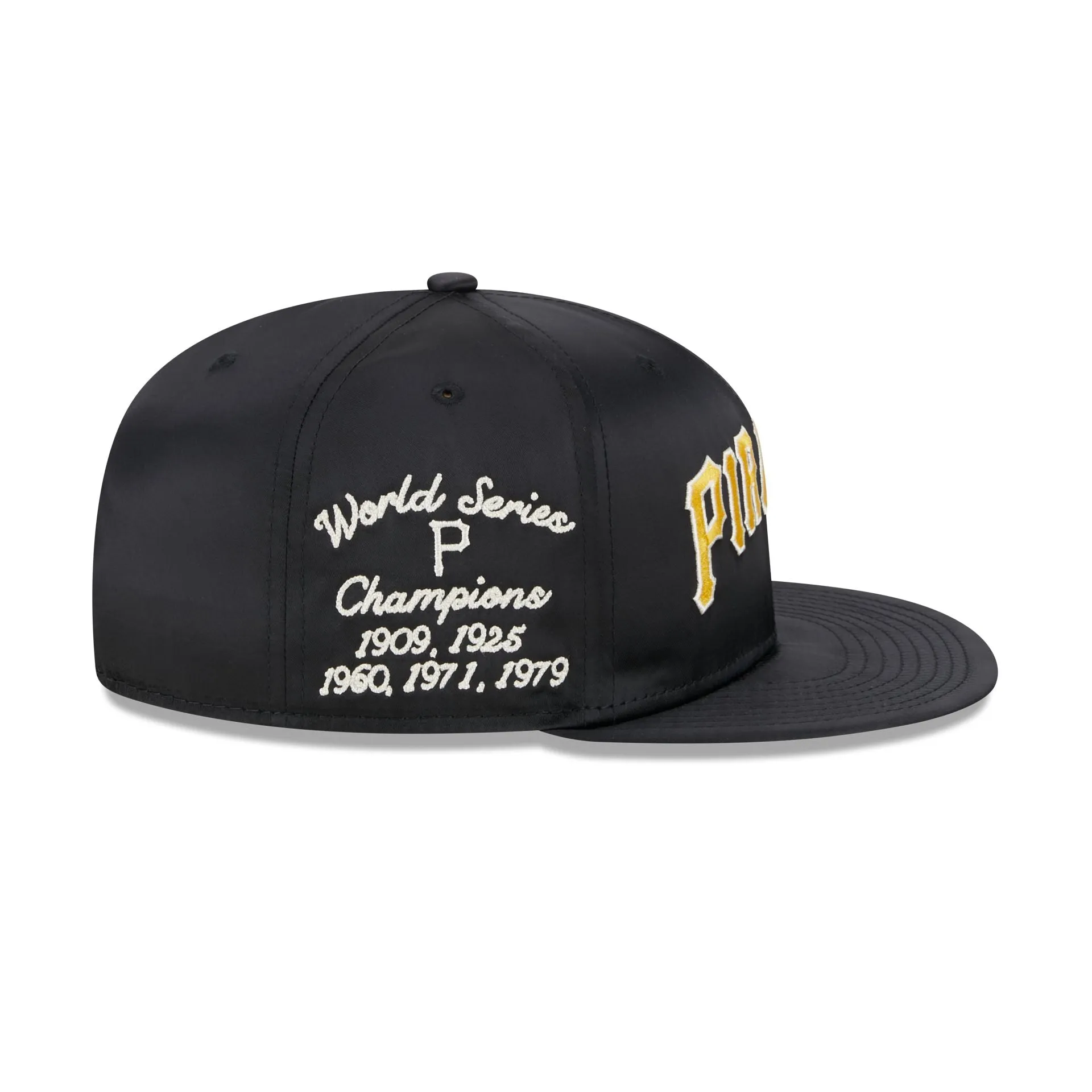 Pittsburgh Pirates Satin Script 9FIFTY Snapback Hat