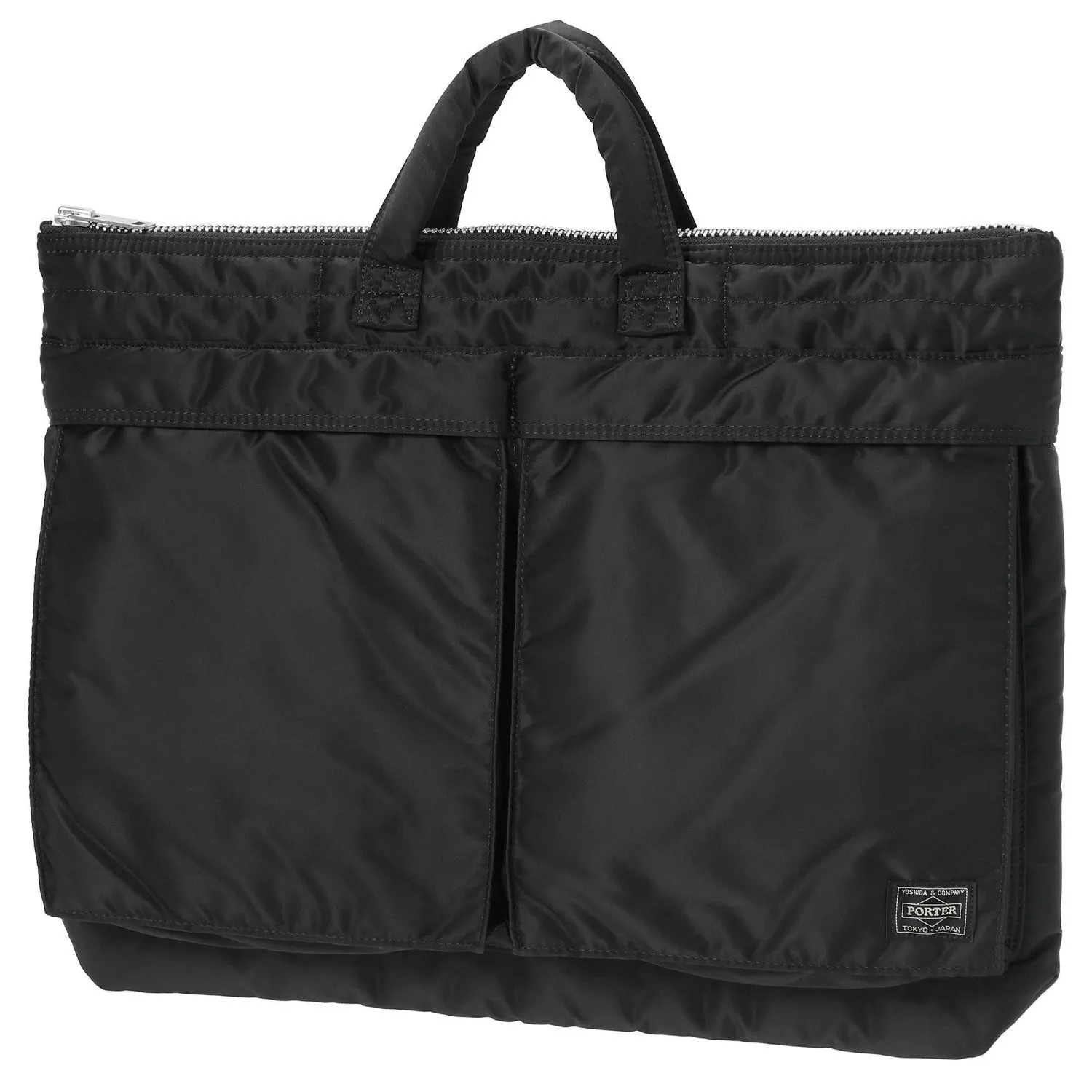 Porter Tanker Short Helmet Bag L Black