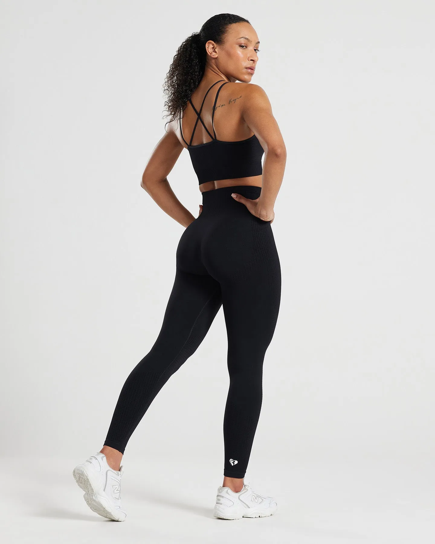 Power Seamless Leggings | Black