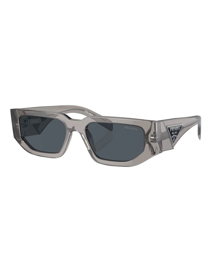 PR 09ZS Sunglasses in Grey