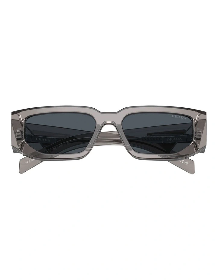 PR 09ZS Sunglasses in Grey