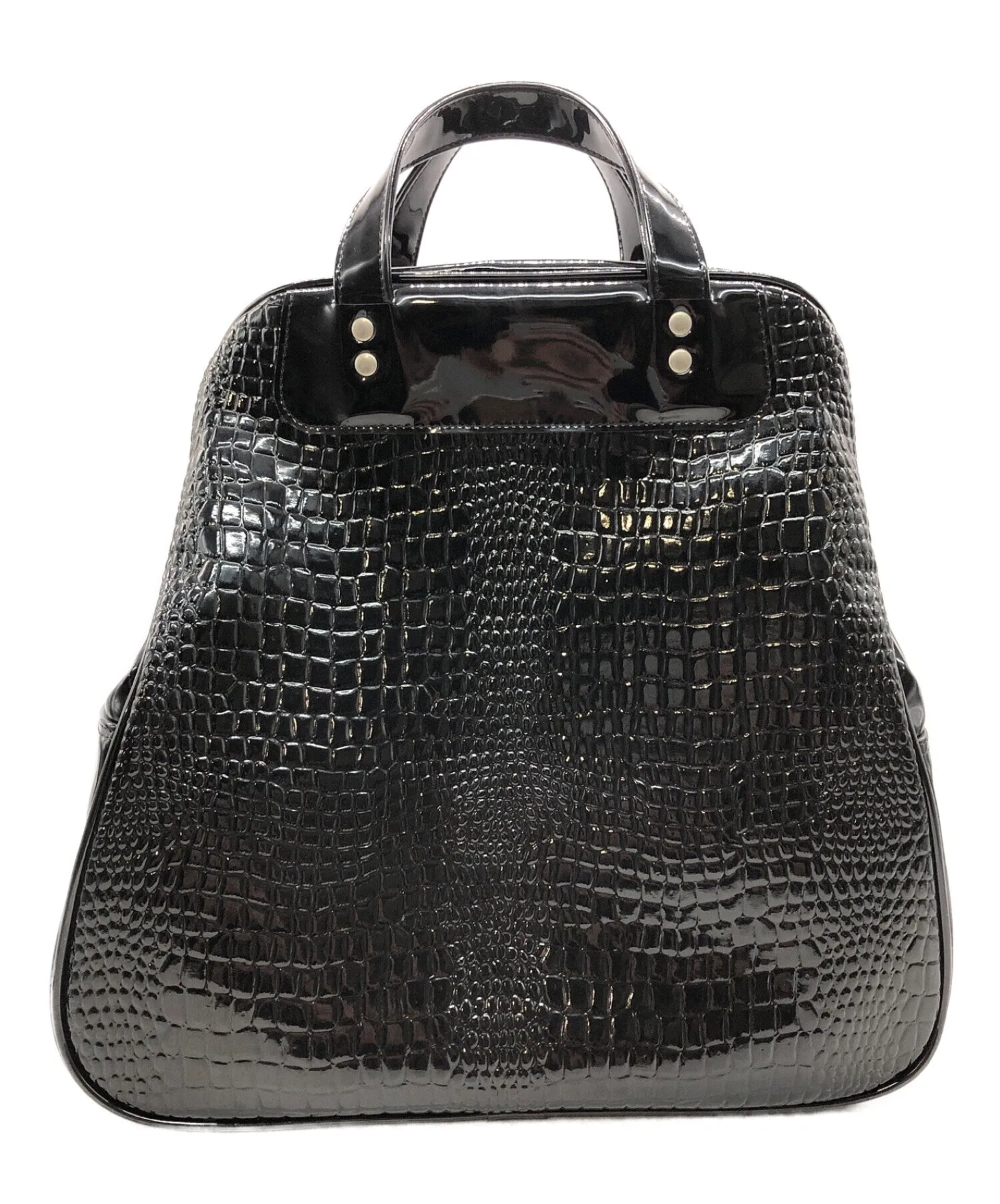 [Pre-owned] COMME des GARCONS COMME des GARCONS Croc Stamped Handbag S19SC01