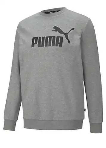 Puma Big Logo Crew TR Sweatshirt | Grattan