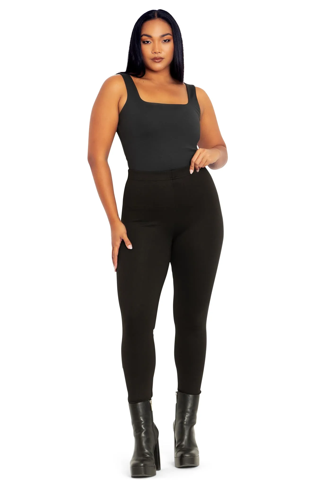 Push It Ponte High Waisted Leggings