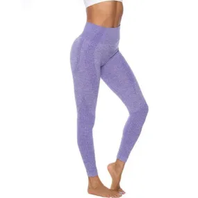 Push-up high-waisted seamless leggings