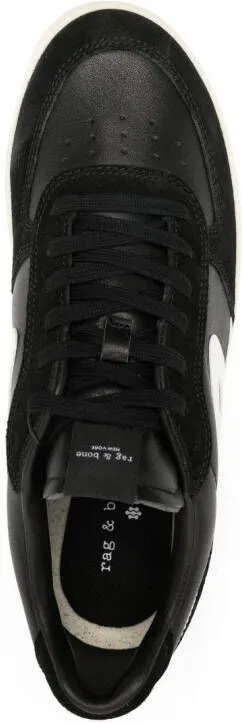 Rag & bone Retro Court lace-up sneakers Black