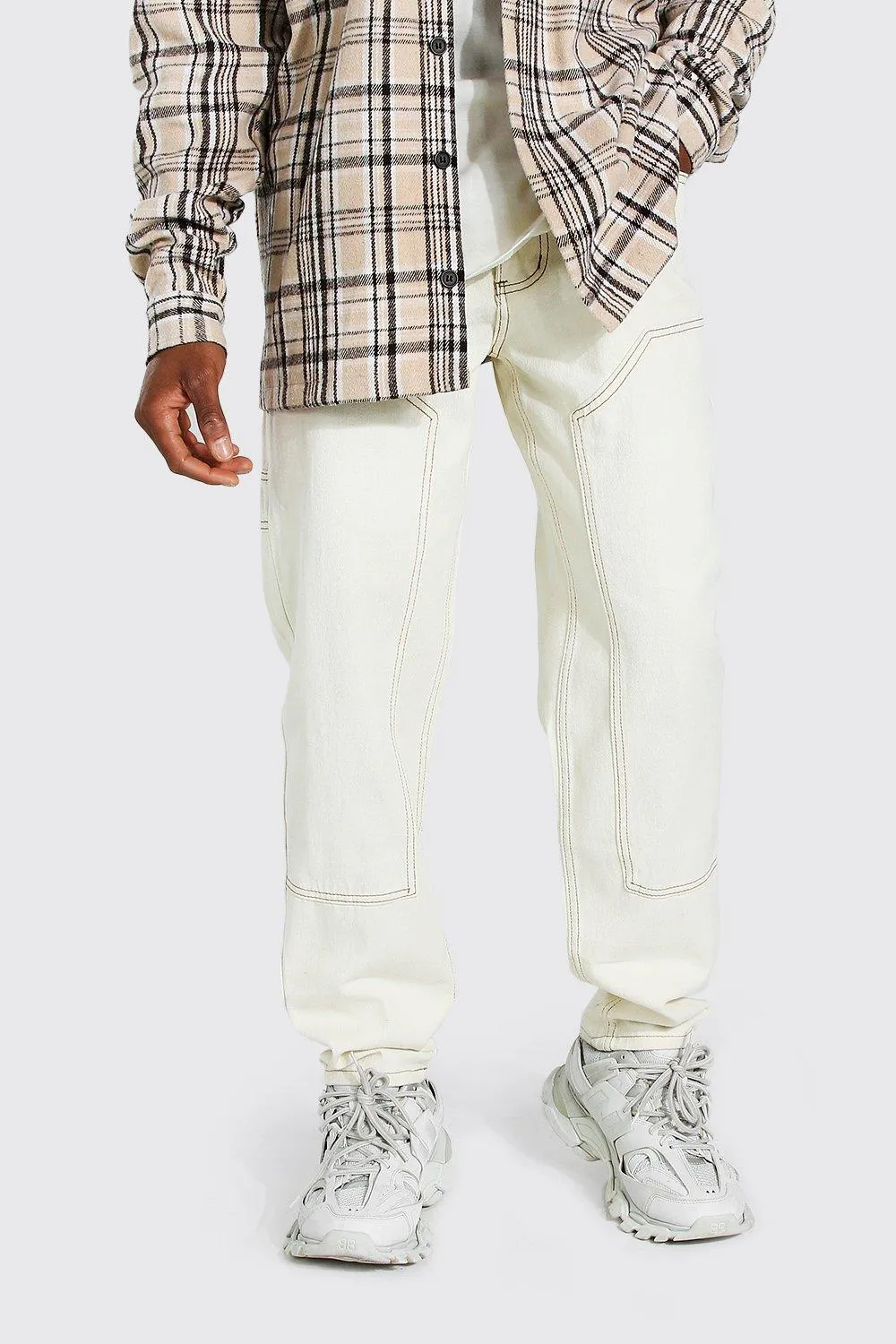 Relaxed Fit Worker Jeans