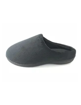 Retts Ladies Plain Half Slipper Black