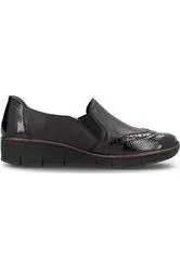 Rieker 53776-00 Ladies shoes in Black