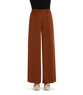 Rust palazzo trousers