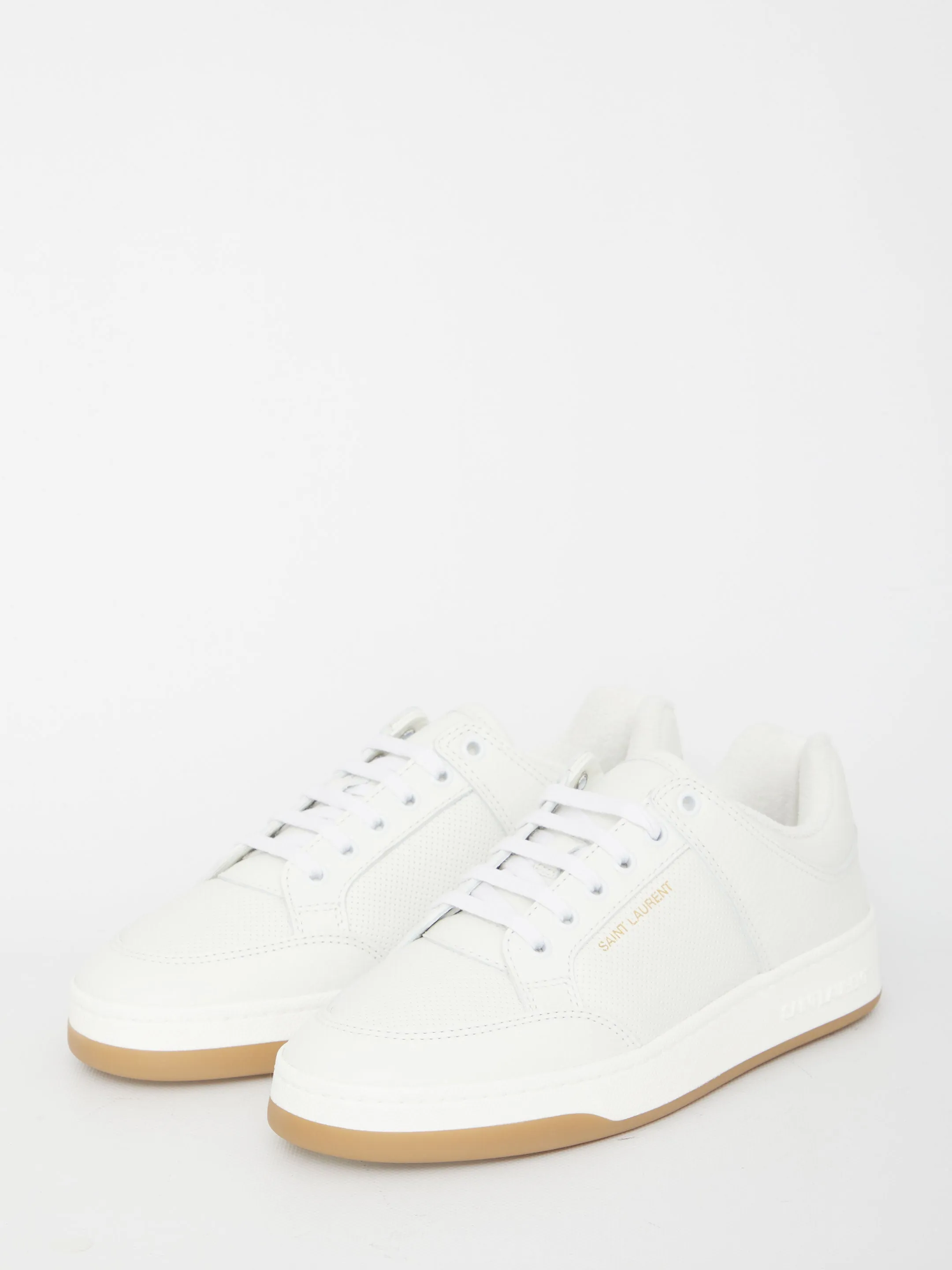 SAINT LAURENT Minimalist Leather Sneakers - SL/61 Style