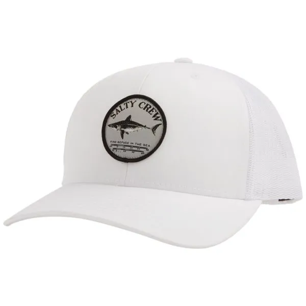 Salty Crew Bruce Retro Trucker Hat - White