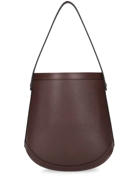 Savette   Bucket leather shoulder bag 