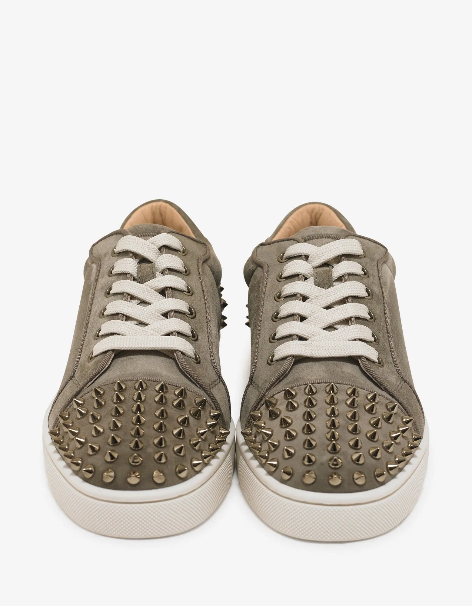 Seavaste 2 Orlato Khaki Suede Leather Trainers -