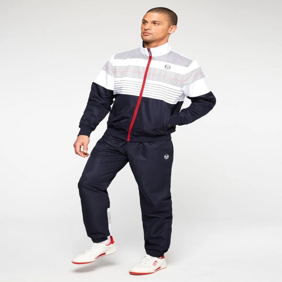 SERGIO TACHINNI NAMMURANT MEN’S  TRACKSUIT- NTKWH RED ZIPER