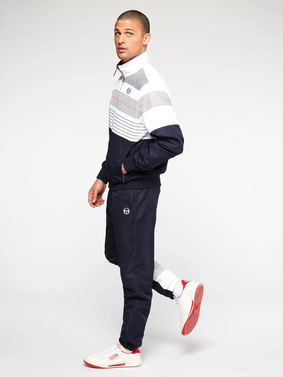 SERGIO TACHINNI NAMMURANT MEN’S  TRACKSUIT- NTKWH RED ZIPER