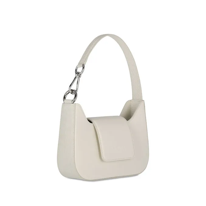 SIXTINE LEATHER BAG Snow