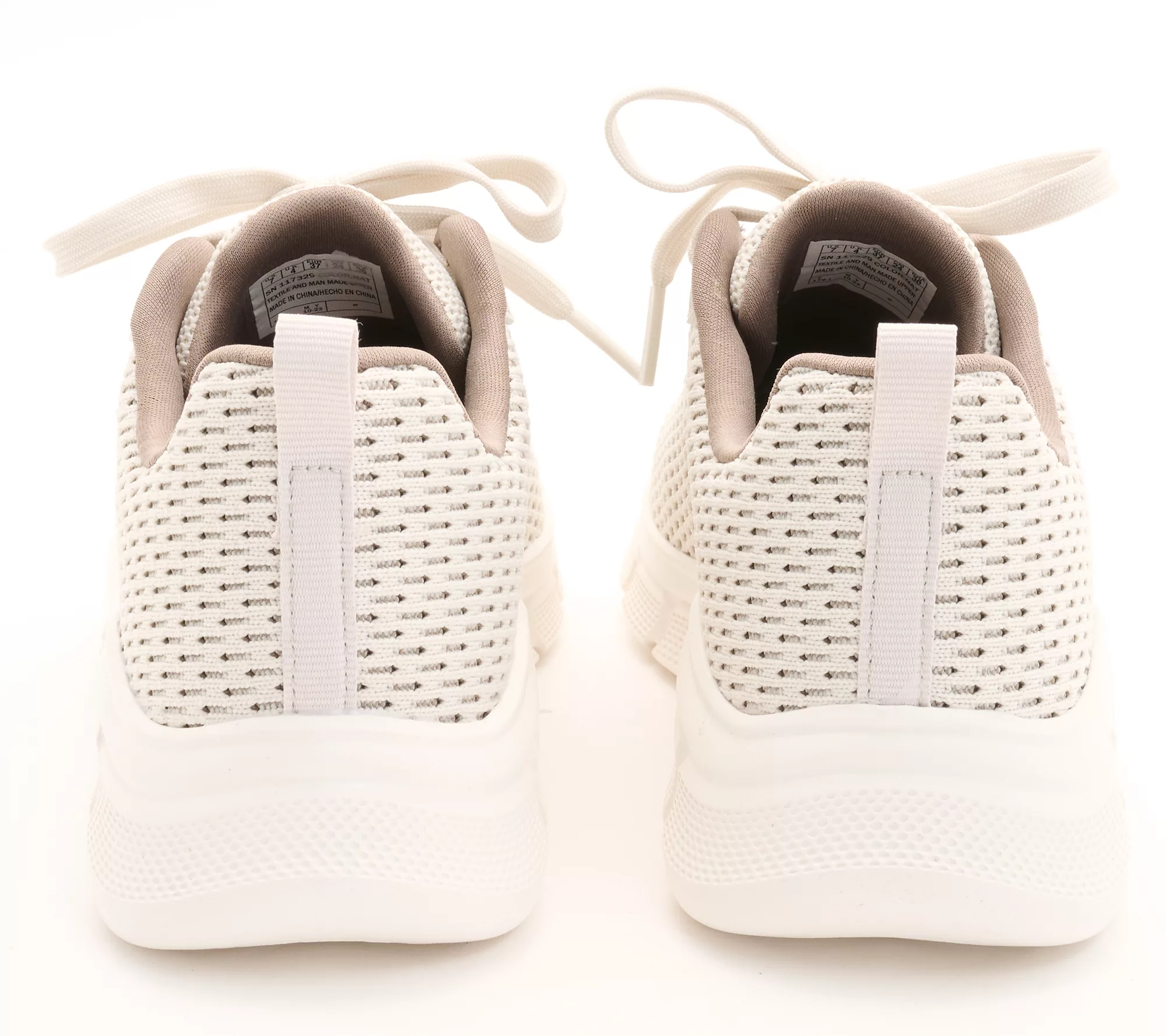 Skechers Bobs B Flex Knit Lace Up Sneakers - Swift Flair