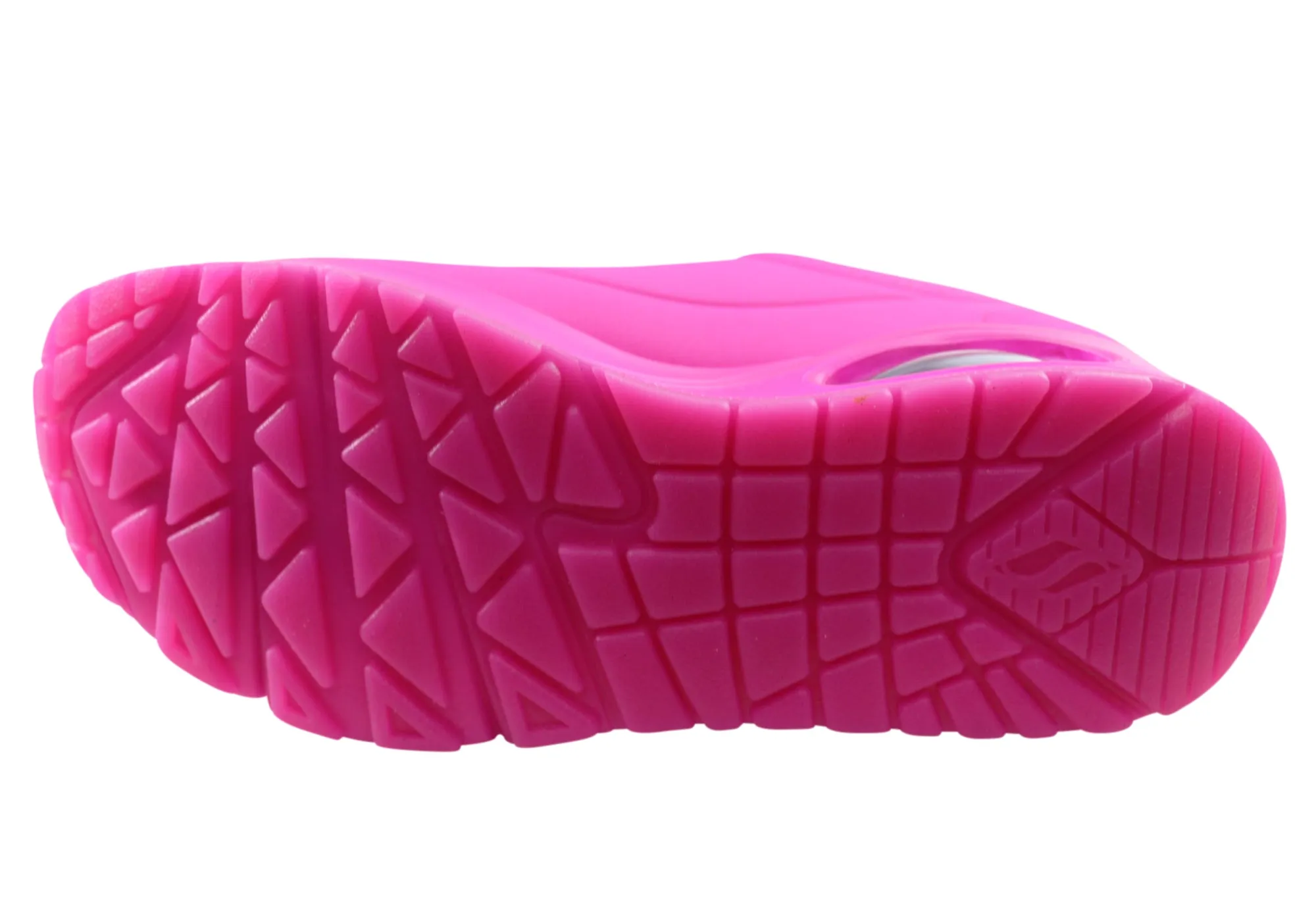 Skechers Womens Uno Neon Nights Memory Foam Shoes