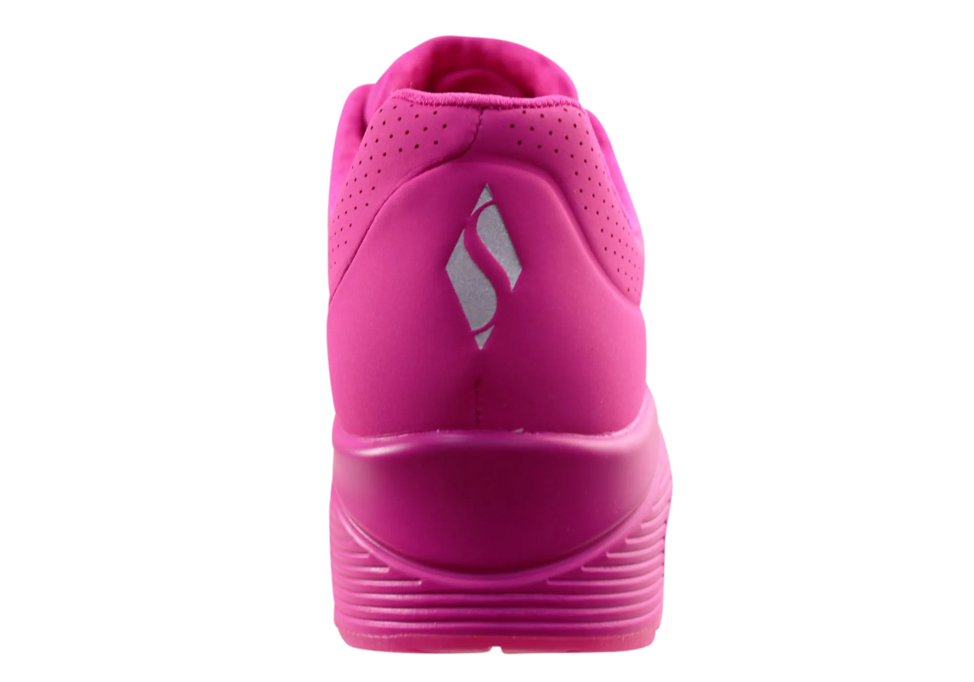 Skechers Womens Uno Neon Nights Memory Foam Shoes